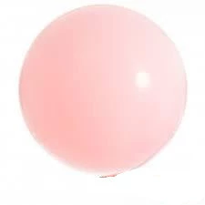 3ft Qualatex Plain Latex Balloon - Round Standard Pink Balloons
