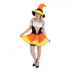Trademart Adult - Orange Witch Costume