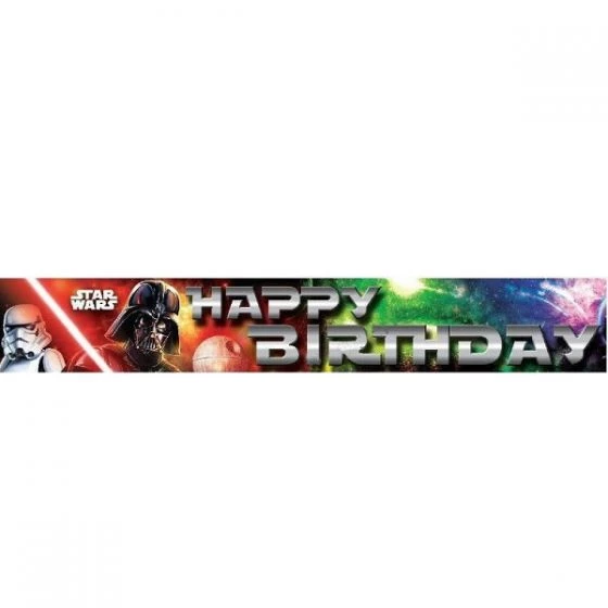 Everything Party All Birthday Star Wars Birthday Banner