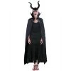 JD Party Evil Queen Cape And Maleficent Headband Set Costume