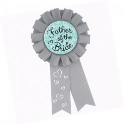 Unique Father Of The Bride Badge