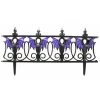 Everything Party Halloween Fence With Purple Bats Design By Event