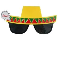 Oceana Mexican Fiesta Funny Party Glasses