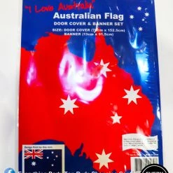 TNW Australia Australia Day - Australia Flag (Door Cover & Banner Set) By Event