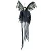 Trademark 46cm Hanging Black Seleton Halloween Props By Event