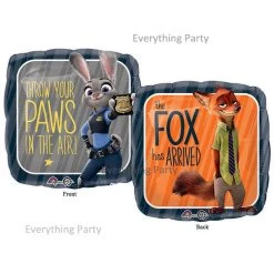 KALEIDOSCOPE Balloons 17" Zootopia Foil Balloon