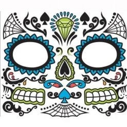 Everything Party Forum Day Of The Dead Male Face Tattoos By Event