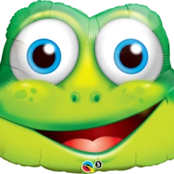 Qualatex Balloons 32" Frog Face SuperShape Foil Balloon