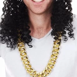 Everything Party Chunky Gold Chain Necklace By Theme