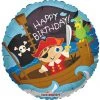KALEIDOSCOPE Balloons 18" Happy Birthday Pirate Foil Balloon