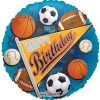KALEIDOSCOPE Balloons 18" Birthday Sport Foil Balloon