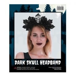 Everything Party By Event Day Of The Dead Dark Skull Headband