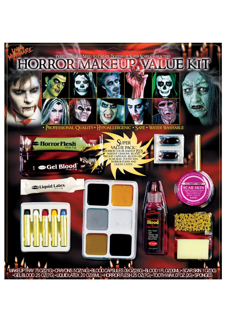Everything Party Family Value Horror Makeup Kits