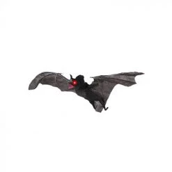 Everything Party By Event Animated Hanging Black Bat With Moving Wings & Sound & Flashing Eyes