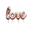 Everything Party Balloons 84*41" Giant Script 'love' Foil Helium Balloon Kit - Rose Gold
