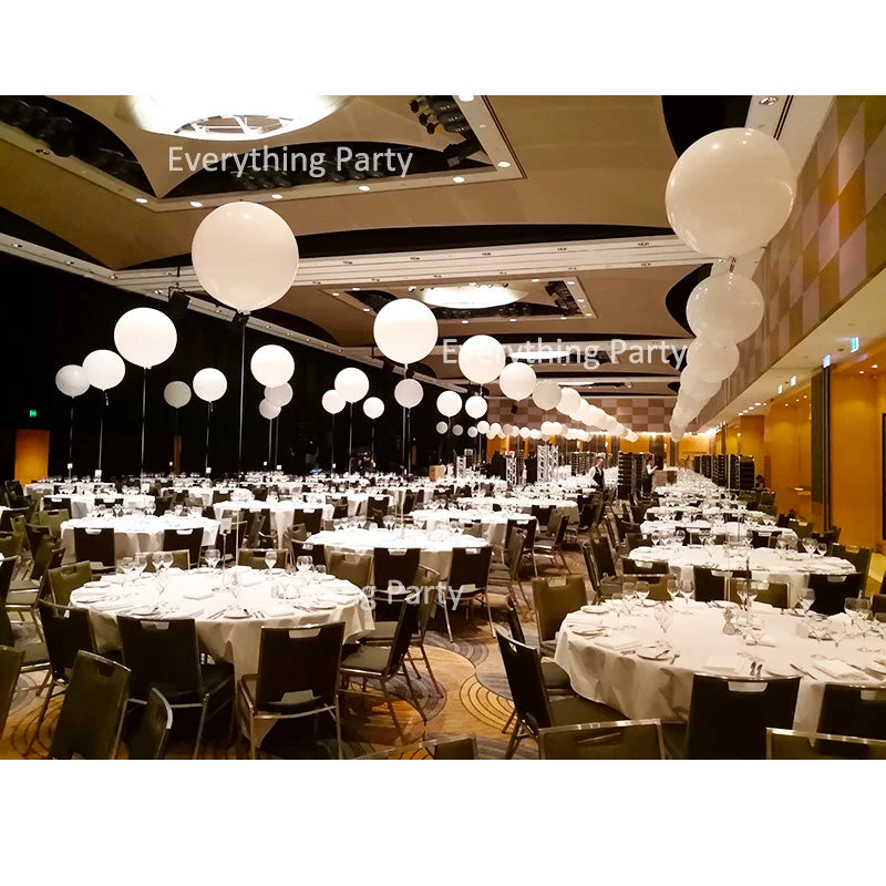 Everything Party 3ft Jumbo Plain White Helium Balloon Balloon Samples