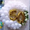 Everything Party Balloon Samples 50th Birthday Balloon Wreath