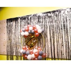 Everything Party 4th Birthday Balloon Wreath Balloon Samples