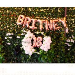 Everything Party Balloons 18th Birthday Balloon Wreath