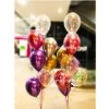 Everything Party 11" Chrome Latex Balloon And Confetti Balloon Bouquet Balloon Samples