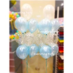 Everything Party Engagement 11" Helium Balloon Bouquet Balloon Samples