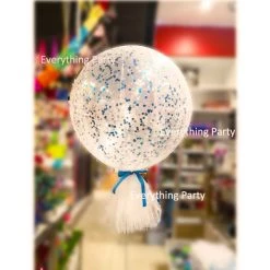 Everything Party Balloon Samples 3ft Tulle Confetti Balloon