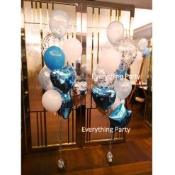 Everything Party Baby Shower Confetti Helium Balloon Bouquet Balloon Samples