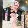 Everything Party Baby Girl Helium Balloon Bouquet