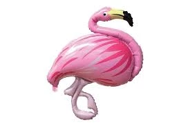 Everything Party 86cm Flamingo Foil Shape Balloon Balloons