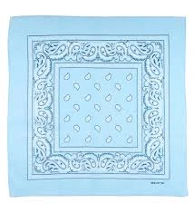 JD Party Sky Blue Assorted Bandana