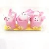 Everything Party By Event Easter - 3pk Mini Craft White Bunnies In Buckets