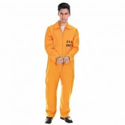 JD Party Adult - County Jail Inmate Costume