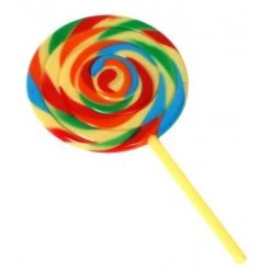 Everything Party Jumbo Fake Clown Lollipop