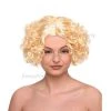 Everything Party Wig - Women's Short Curly Blonde Bob Wig By Theme