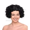 Everything Party Wig - Women's Short Curly Black Bob Wig
