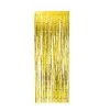 JD Party Metallic Curtain - Gold All Birthday
