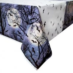 Everything Party Halloween Spooky Night Tablecloth