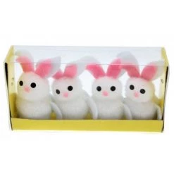Everything Party By Event Easter - 4pk Craft White Bunnies