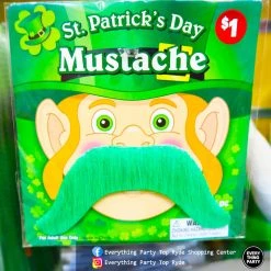 Everything Party St Patrick's Day - Green Moustache By Event