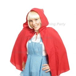 Everything Party Red Riding Hooded Cape