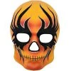 Dr. Tom's Day Of The Dead Black Flame Mask