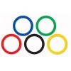 Everything Party By Event 15pcs Olympic Rings Cutout Decoration