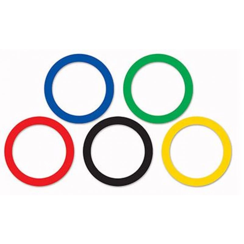 Everything Party By Event 15pcs Olympic Rings Cutout Decoration