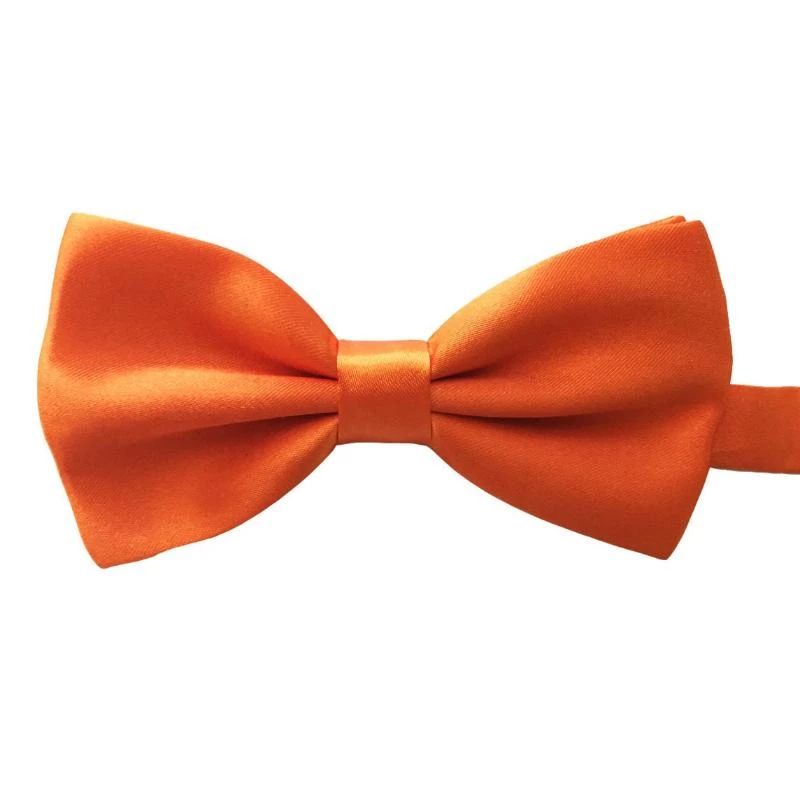 Everything Party Orange Bow Tie