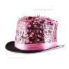 Everything Party Light Pink Sequin Top Hat