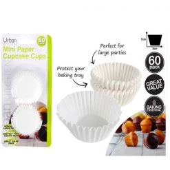 Everything Party 60pk Mini Paper Muffin Cupcake Cups Party Accessories