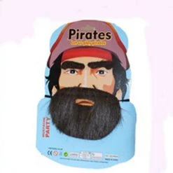 Everything Party Caribbean Pirate Facial Hair School Book Week Costume