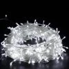 SENY 100 Super Bright Extra Long LED String Fairy Lights 13m - White