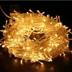 SENY By Event 500 Super Bright Extra Long LED Icicle String Lights 25m - Warm White