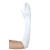 Everything Party Elbow Long Gloves - White By Theme
